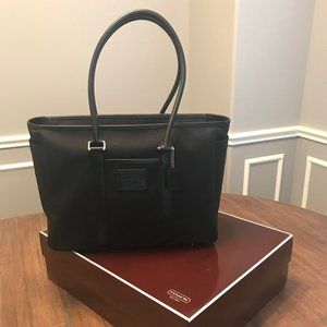 COACH Canvas Diaper Bag/Tote